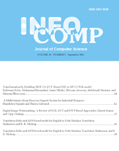INFOCOMP Journal of Computer Science